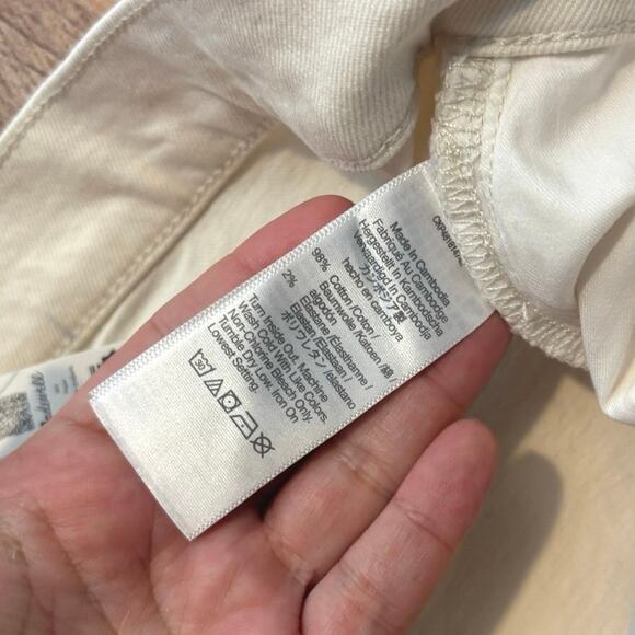 NWT Madewell The Tall Perfect Vintage Wide-Leg Crop Jean Vintage Canvas Size 31T - Picture 8 of 10